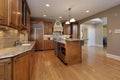Kitchen in remodeled home Royalty Free Stock Photo