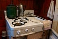 Kitchen of Sea Castle Motel cabin 2