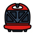 Kitchen Sandwich Maker Icon Royalty Free Stock Photo