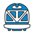 Kitchen Sandwich Maker Icon Royalty Free Stock Photo