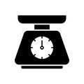 Kitchen Scale Icon vector Design illustration Royalty Free Stock Photo