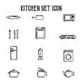 kitchen set icon