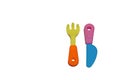 Kitchen Set for kids - Spoons and Forks Royalty Free Stock Photo