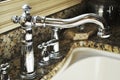 Kitchen Silver Faucet
