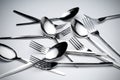 Kitchen silverware Royalty Free Stock Photo