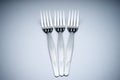 Kitchen silverware Royalty Free Stock Photo