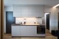 Kitchen in small urban apartment