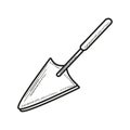 kitchen spatula icon Royalty Free Stock Photo