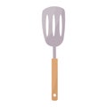 kitchen spatula with slits chef element icon