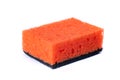 Kitchen sponge asolated on a white background Royalty Free Stock Photo