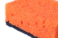 Kitchen sponge asolated on a white background Royalty Free Stock Photo