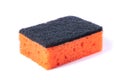 Kitchen sponge asolated on a white background Royalty Free Stock Photo