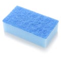 Kitchen sponge blue Royalty Free Stock Photo