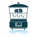 Kitchen Steam Cooker Icon Royalty Free Stock Photo