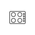 Kitchen Stove outline icon