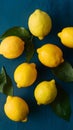 Kitchen table lemons, a burst of freshness