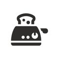 Kitchen toaster icon