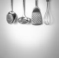 Kitchen tools background Royalty Free Stock Photo