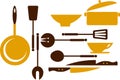 Kitchen tools for cooking and frying -1