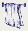 Kitchen towel Royalty Free Stock Photo