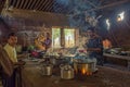 Kitchen of Traditional Indian roadside Food joint(Dhaba)