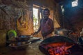 Kitchen of Traditional Indian roadside Food joint(Dhaba)