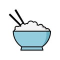 Kitchen Utensil Bowl Icon Vector Design Royalty Free Stock Photo