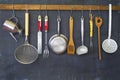 Kitchen utensils, for commercial kitchen, restaurant ,cooking, k Royalty Free Stock Photo