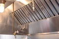 Kitchen ventilation and fire suppression system.