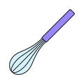 Kitchen whisk icon