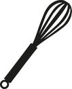 Kitchen whisk vector Royalty Free Stock Photo
