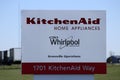 Greenville - Circa April 2018: KitchenAid Greenville operations factory, where Whirlpool produces KitchenAid brand mixers I