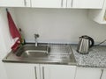 Kitchenette in an office on display - neat basin neat space 3 Royalty Free Stock Photo