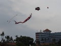 Kite at the Bali Kite Festival Royalty Free Stock Photo