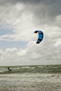Kite-boarding Royalty Free Stock Photo