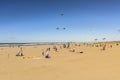 Kite festival in Seaside Oregon Royalty Free Stock Photo