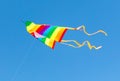 A kite in flight in the sky Royalty Free Stock Photo