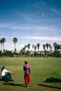 Kite flying