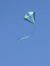 Kite Flying, Blue sky Royalty Free Stock Photo