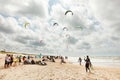 Kite party Royalty Free Stock Photo