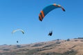 Kite riding on the California Sonoma coast