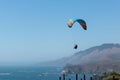 Kite riding on the Sonoma coast