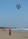 Beautiful Kuta beach, Bali Royalty Free Stock Photo