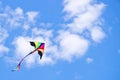 Kite in the sky Royalty Free Stock Photo