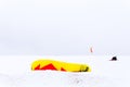 Kite Snow Royalty Free Stock Photo