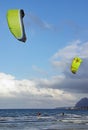 Kite Surf in Majorca Royalty Free Stock Photo