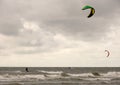 Kite surfers Royalty Free Stock Photo