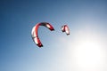 Kite surfing Royalty Free Stock Photo