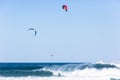 Kite Surfing Flying Surfer Ocean Action