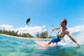 Kite Surfing Royalty Free Stock Photo